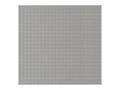 Manta con peso tela gris 220x230 cm 15 kg ES683681