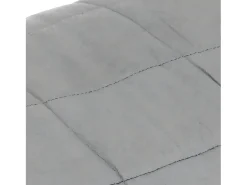 Manta con peso tela gris 200x220 cm 9 kg ES246907