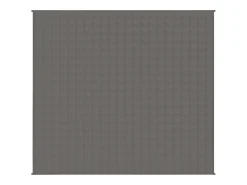 Manta con peso tela gris 200x230 cm 13 kg ES480110