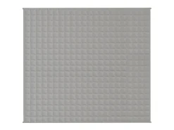 Manta con peso tela gris 200x230 cm 13 kg ES307898
