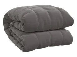 Manta con peso tela gris 220x230 cm 15 kg ES358711