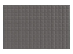 Manta con peso tela gris 122x183 cm 9 kg ES773543