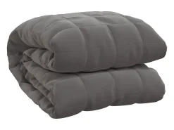 Manta con peso tela gris 152x203 cm 11 kg ES990902
