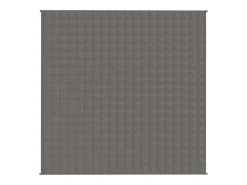 Manta con peso tela gris 200x200 cm 9 kg ES599077