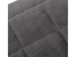 Manta con peso tela gris 200x200 cm 9 kg ES599077