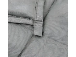 Manta con peso tela gris 220x240 cm 15 kg ES496337