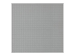 Manta con peso tela gris 220x240 cm 15 kg ES496337