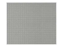 Manta con peso tela gris 220x260 cm 15 kg ES186966