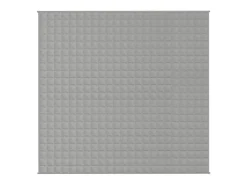 Manta con peso tela gris 220x235 cm 11 kg ES601195
