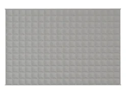Manta con peso tela gris 122x183 cm 9 kg ES171825