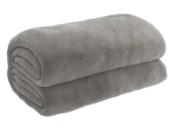 Manta con peso y funda tela gris 122x183 cm 5 kg ES935732