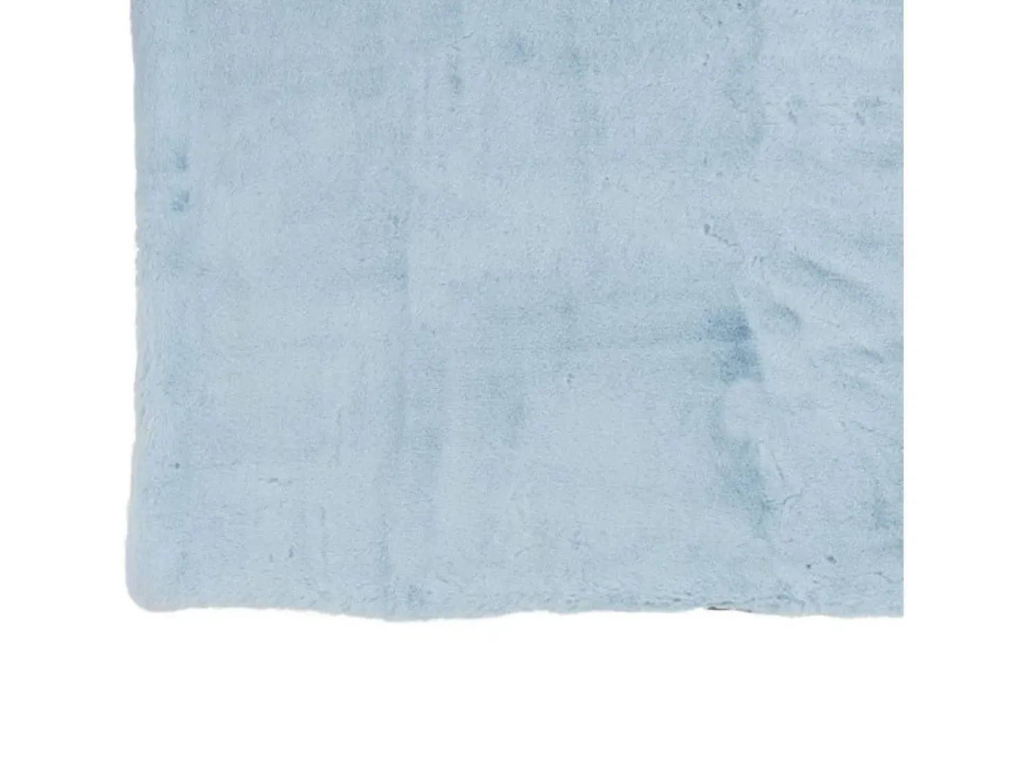 Manta de poliéster azul claro 180x130 cm