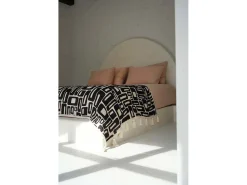 Manta para Cama Aztec - Natural Negro
