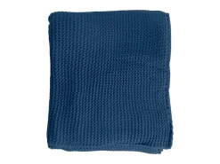 Manta plaid azul zafiro 130x170cm TRICOVA - SACASA