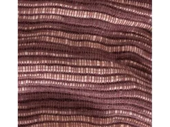 Manta plaid morado ciruela con flecos 130x170cm ANEVIK - SACASA