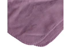 Manta plaid morado 130x170cm SMOOTIK - SACASA