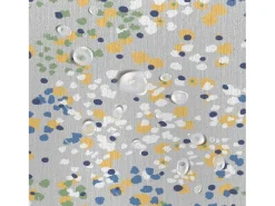 Mantel de resina antimanchas azul 100x135 cm JAVA - SACASA