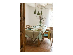 Mantel reciclado Grace Camello 140 x 250 cm