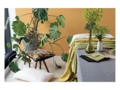 Mantel reciclado Grace Ámbar 140 x 140 cm