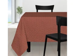 Mantel rectangular 140X240 cm Peacock Tomette, de Soleil d'Ocre