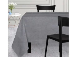 Mantel rectangular 150x250 cm VENICE gris, por Soleil d'Ocre
