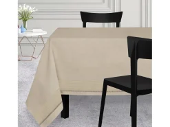 Mantel rectangular 150x300 cm Venecia beige, por Soleil d'Ocre