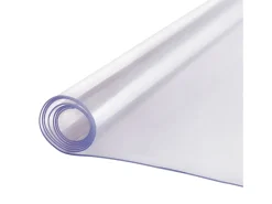 Mantel SucceBuy Protección de Mesa en PVC, 61 X 122 CM, Manguito en Plástico Transparente, 0.2CM de Grosor
