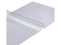 Mantel Transparente SucceBuy Protector de Mesa de PVC de 46 x 91 cm, Cubierta de Pl谩stico Transparente para Escritorio, 1,5 mm de Grosor