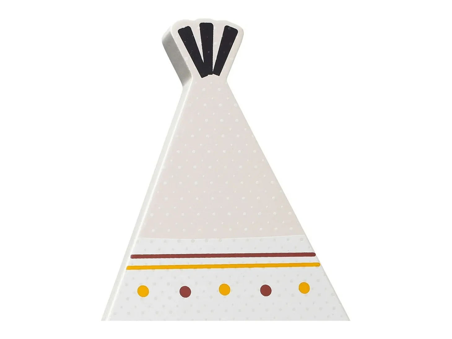 Marco de fotos Tipi 18x21 cm en madera beige