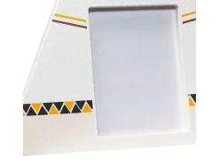 Marco de fotos Tipi 18x21 cm en madera beige