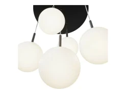 Maytoni Basic form Lámpara de techo colgante Maytoni Basic Form Modern de 5 luces en racimo negro mate E14