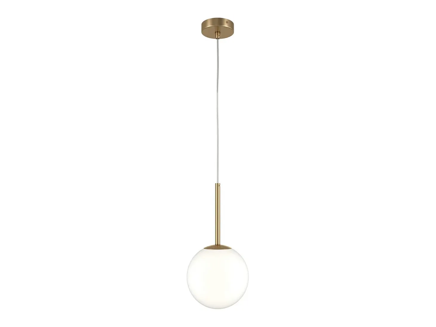 Maytoni Basic form Maytoni Basic Form Medium Modern Globe Lámpara de techo colgante Oro E14