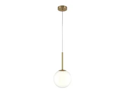Maytoni Basic form Maytoni Basic Form Medium Modern Globe Lámpara de techo colgante Oro E14