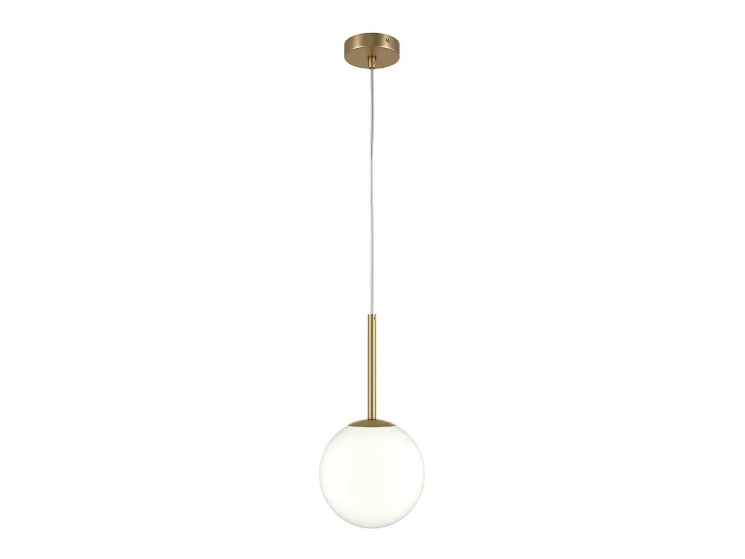 Maytoni Basic form Maytoni Basic Form Medium Modern Globe Lámpara de techo colgante Oro E14