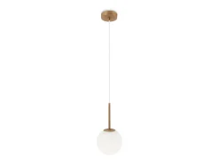 Maytoni Basic form Maytoni Basic Form - Lámpara de techo colgante moderna pequeña en forma de globo dorado E14