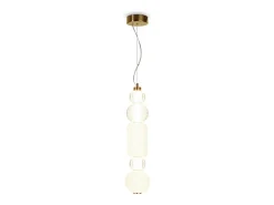Maytoni Collar II Moderna Lámpara de Techo Colgante Fina Oro LED Integrado 3000K