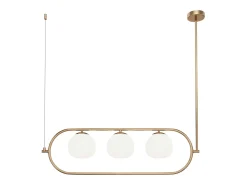 Maytoni Erich Lámpara de Techo Colgante Globo Moderna 3 Luces Latón E14