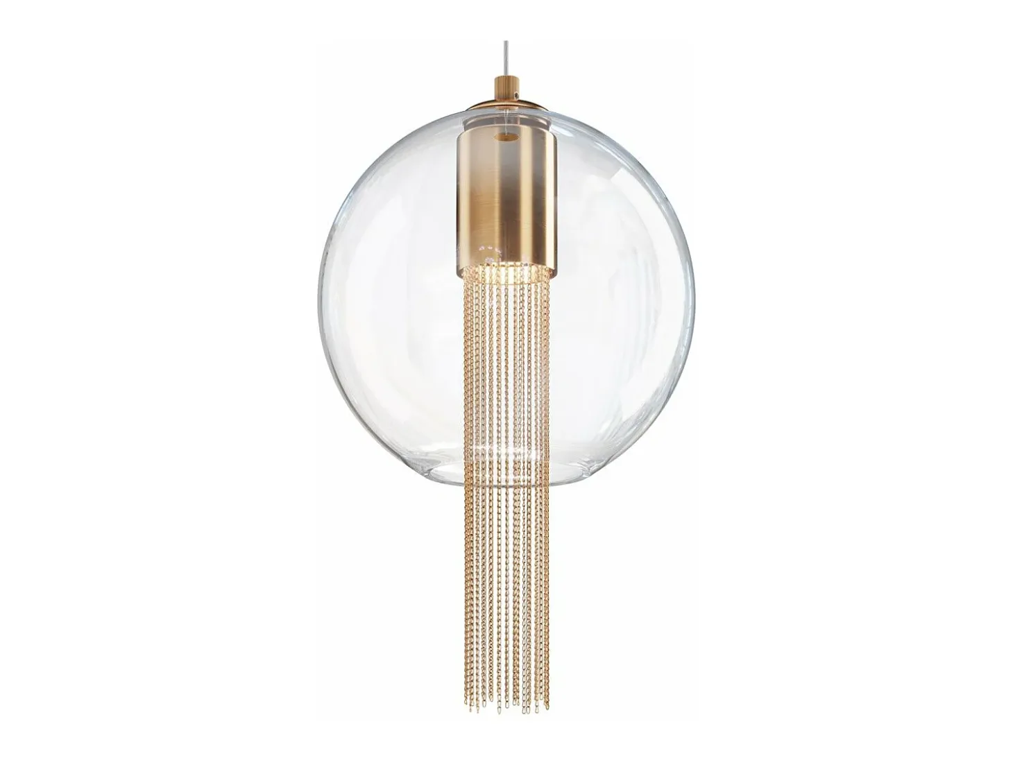 Maytoni Flusso Lámpara de Techo Colgante Fina Moderna II Bronce GU10