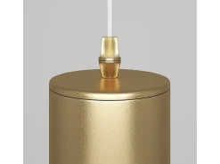 Maytoni Focus Lámpara de Techo Suspendida Slim Oro Mate GU10