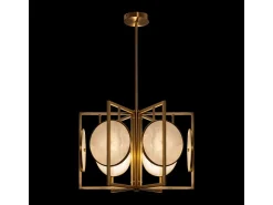 Maytoni Marmo Plafón colgante moderno dorado