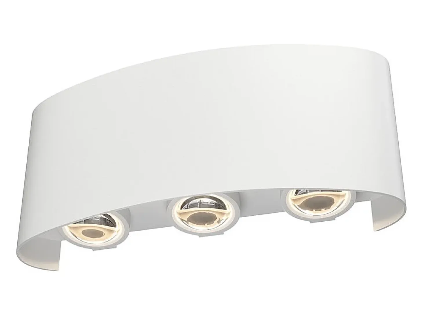 Maytoni Strato Aplique Exterior Up Down Blanco, IP54, 3000K