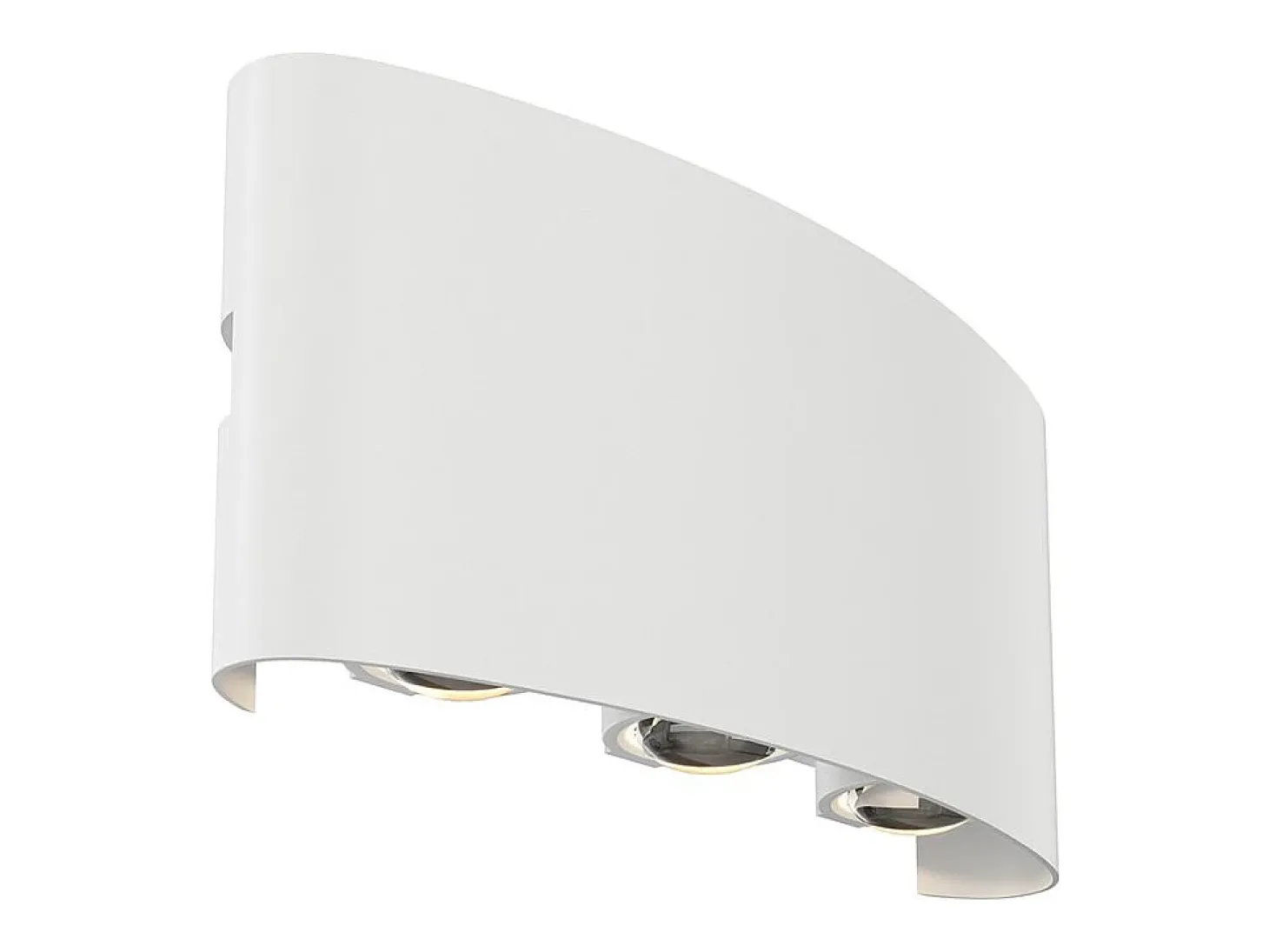 Maytoni Strato Aplique Exterior Up Down Blanco, IP54, 3000K