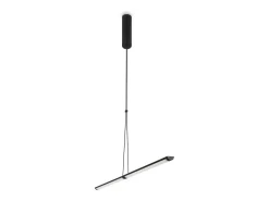 Maytoni Supersymmetry Plafón colgante LED integrado moderno negro mate 4000K