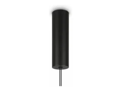 Maytoni Supersymmetry Plafón colgante LED integrado moderno negro mate 4000K