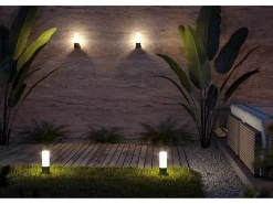 Maytoni Willis Pedestal exterior gris claro, IP54