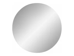 Mueble espejo baño Riff Ø70cm 1 puerta blanco.