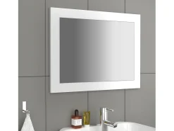 Muebles de baño gabinete alto Malira Blanco AL. 189 x AN. 30 x P. 30 cm