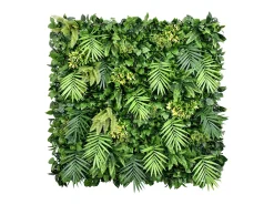 Muro vegetal sintético verde - pack de 1 m² - LUOCHUN