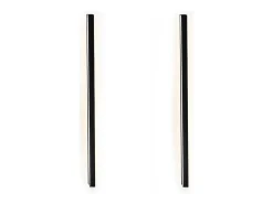 NETTLIFE 2 apliques de pared LED modernos para interior 100CM 34W pasillo arriba abajo blanco cálido negro