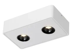 NETTLIFE 2 Focos de Techo Ekig Blanco Cálido 11W Pequeños de Superficie para Cocina Pasillo Dormitorio Comedor